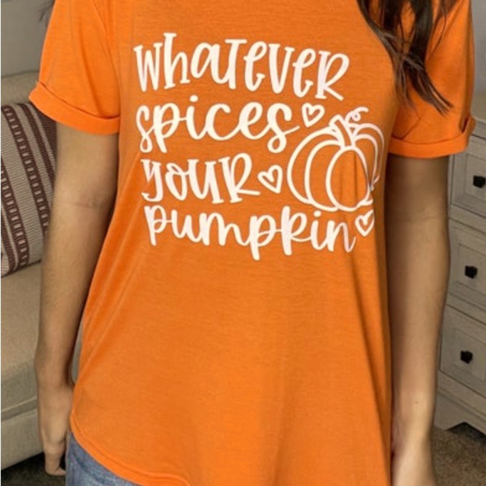 CUTE FALL TEE SHIRT